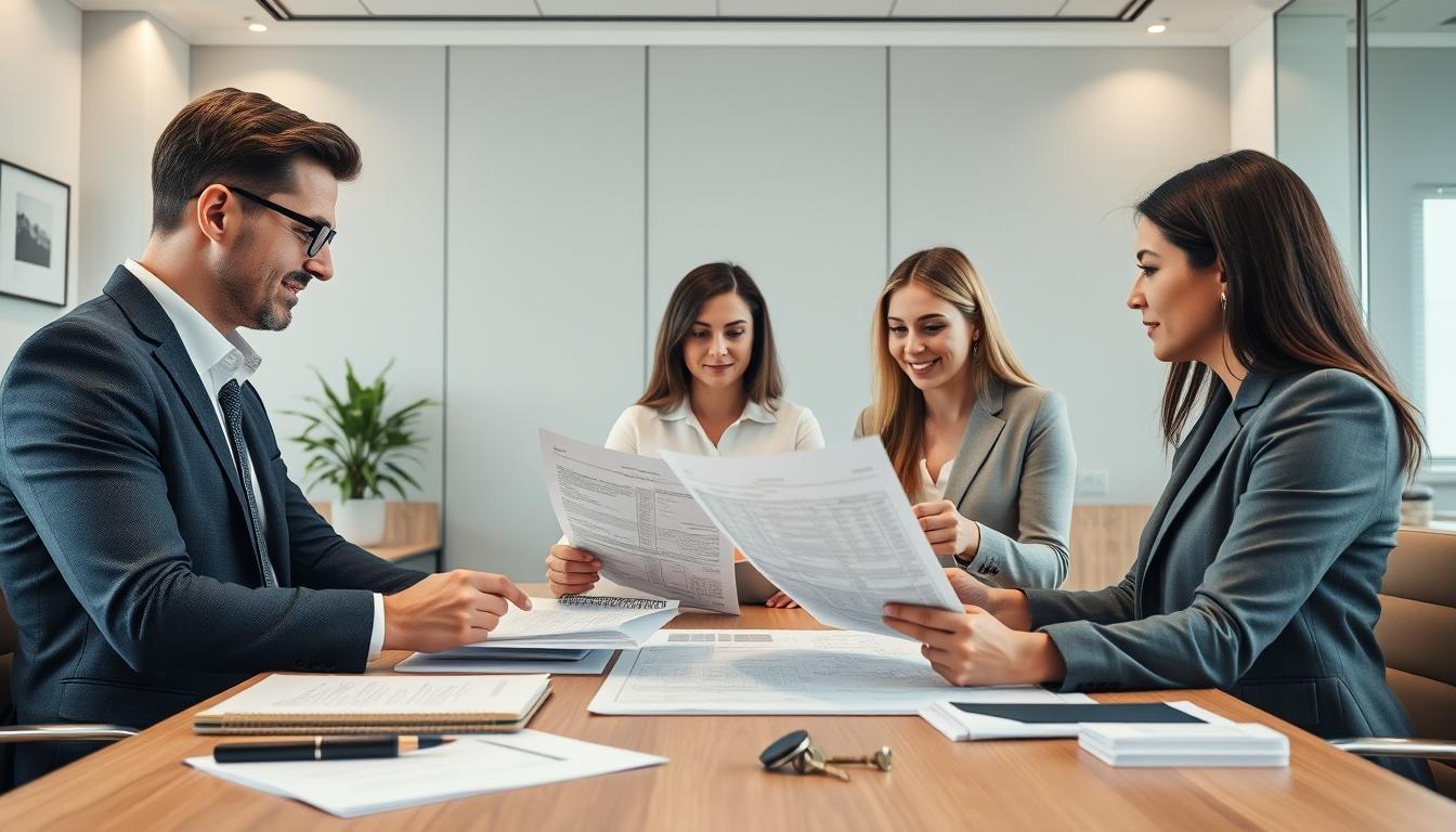 Property settlement documents and transfer review